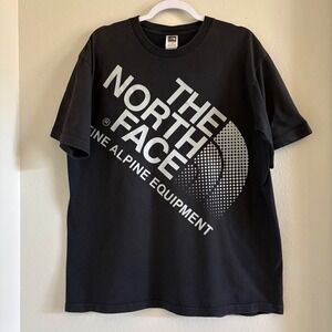 The North Face Mens Fine Alpine Equipment Graphic T-Shirt Black Large L/G